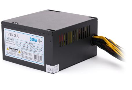 Блок живлення Vinga 500W ОЕМ (PSU-500-12)
