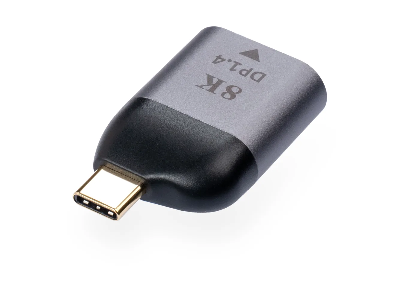 Перехідник Type-C Male to DP 1.4 8K60Hz compact Vinga (VCPATCDP4C)