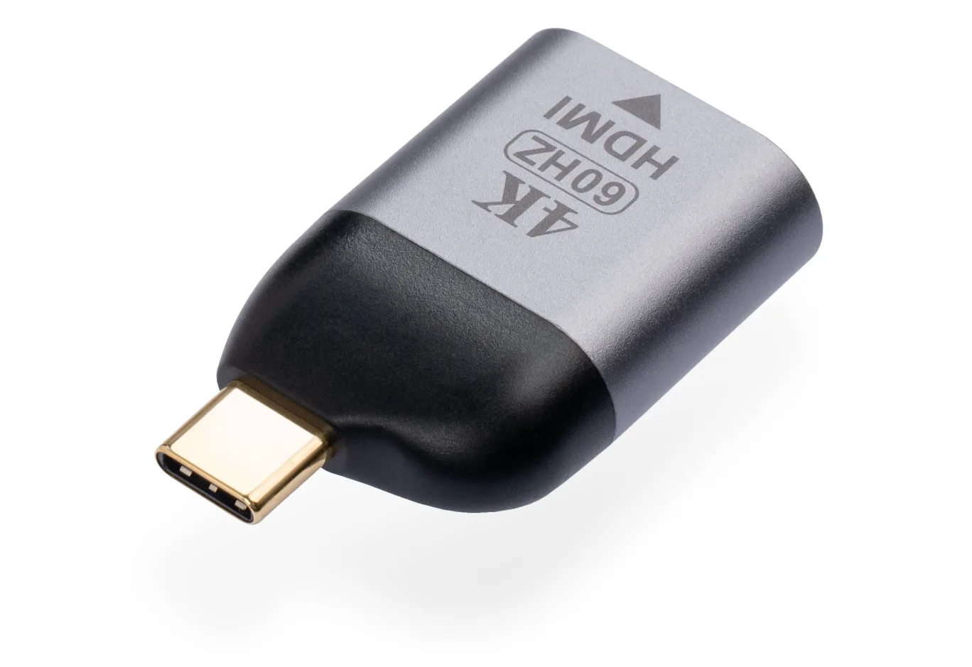 Перехідник Type-C Male to HDMI 2.0 4K60Hz compact Vinga (VCPATCHDMI2C)