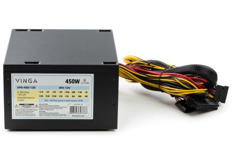 Блок живлення Vinga 450W ОЕМ (VPS-450-120)
