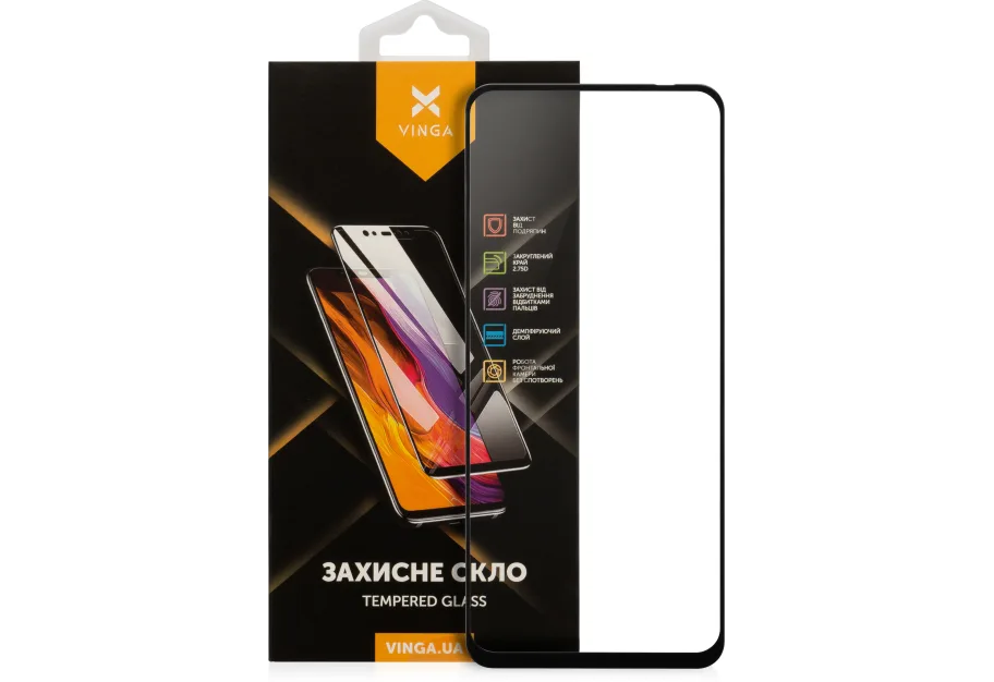 Скло захисне Vinga Xiaomi Redmi 10/Poco M5S (VGXR10)
