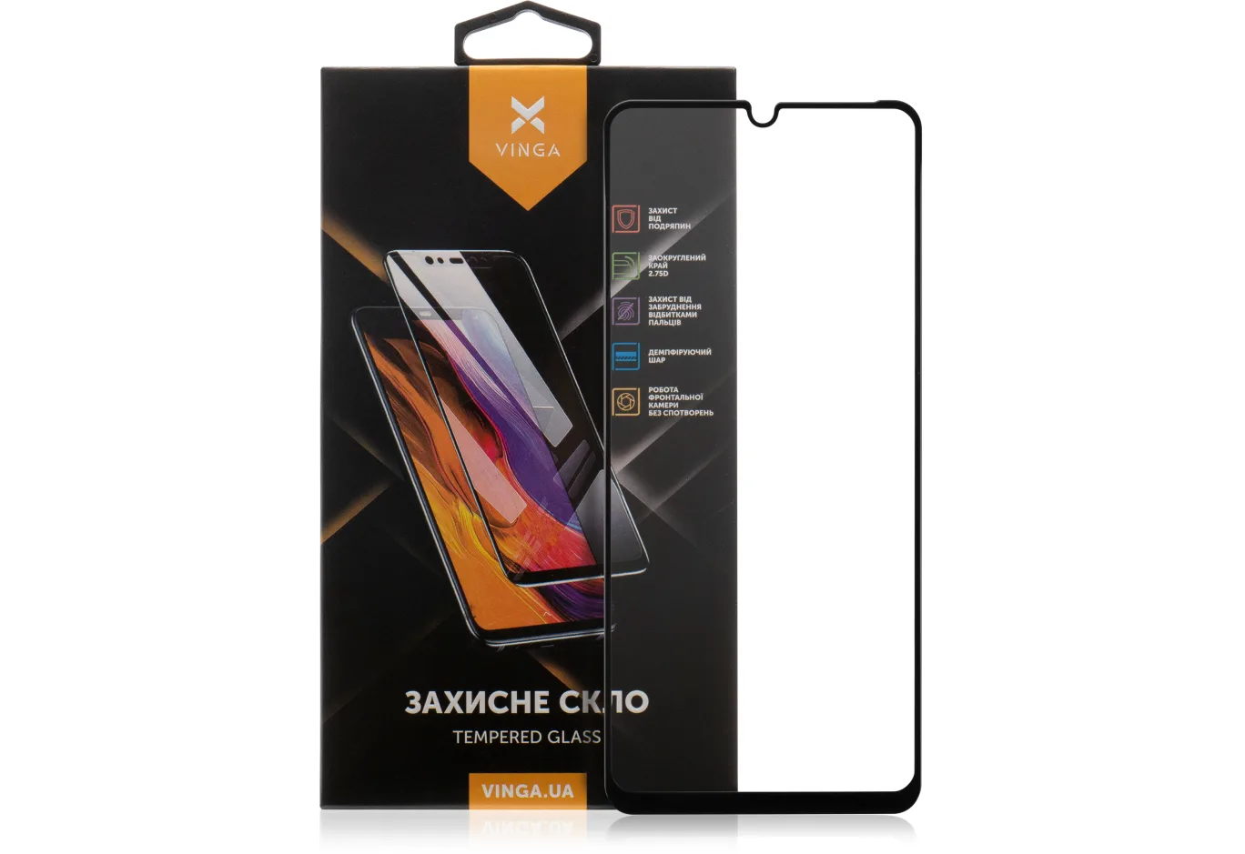 Скло захисне Vinga ZTE Blade A52 (VGZA52)
