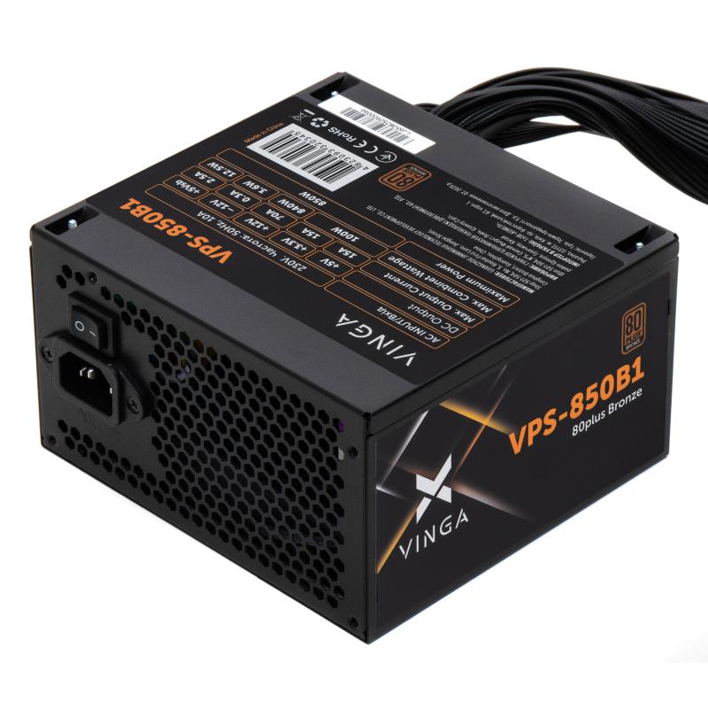 Блок живлення Vinga 850W (VPS-850B1)