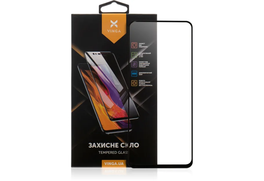 Скло захисне Vinga Xiaomi Redmi 12 (VGXR12)