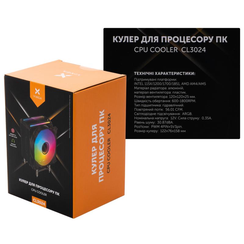 Кулер до процесора Vinga CL3024