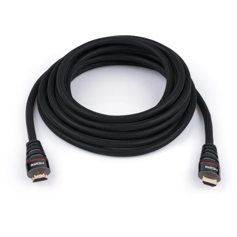 Кабель мультимедійний HDMI M to HDMI M 5.0m Vinga (HDMI01-5.0)