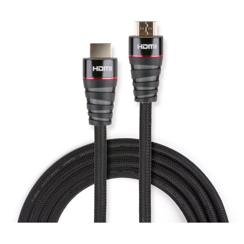 Кабель мультимедійний HDMI M to HDMI M 5.0m Vinga (HDMI01-5.0)