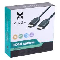 Кабель мультимедійний HDMI M to HDMI M 10.0m Vinga (HDMI01-10.0)