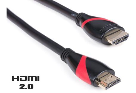 Кабель мультимедійний HDMI M to HDMI M 1.8m Vinga (HDMI02-1.8)