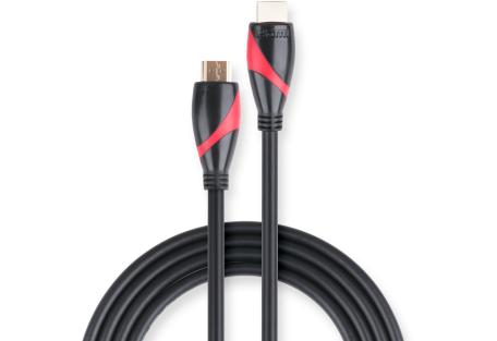 Кабель мультимедійний HDMI M to HDMI M 1.8m Vinga (HDMI02-1.8)