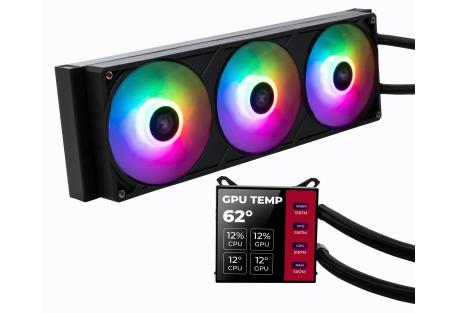 Система рідинного охолодження Vinga Storm Black
