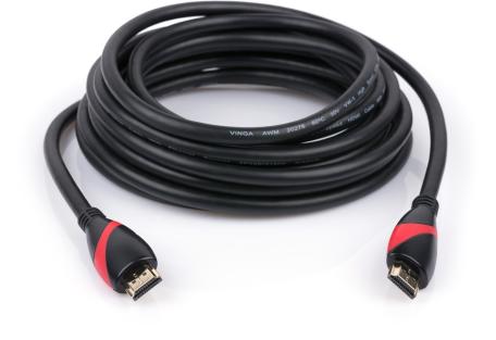 Кабель мультимедійний HDMI M to HDMI M 5.0m Vinga (HDMI02-5.0)