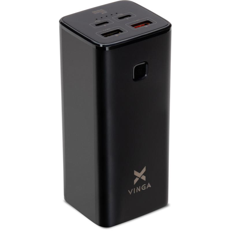 Батарея універсальна Vinga 20000 mAh 65W QC+PD (VPB2065)