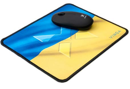 Килимок для мишки Vinga MP256 Flag of Ukraine
