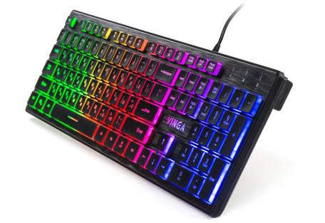 Клавіатура Vinga KB410 black