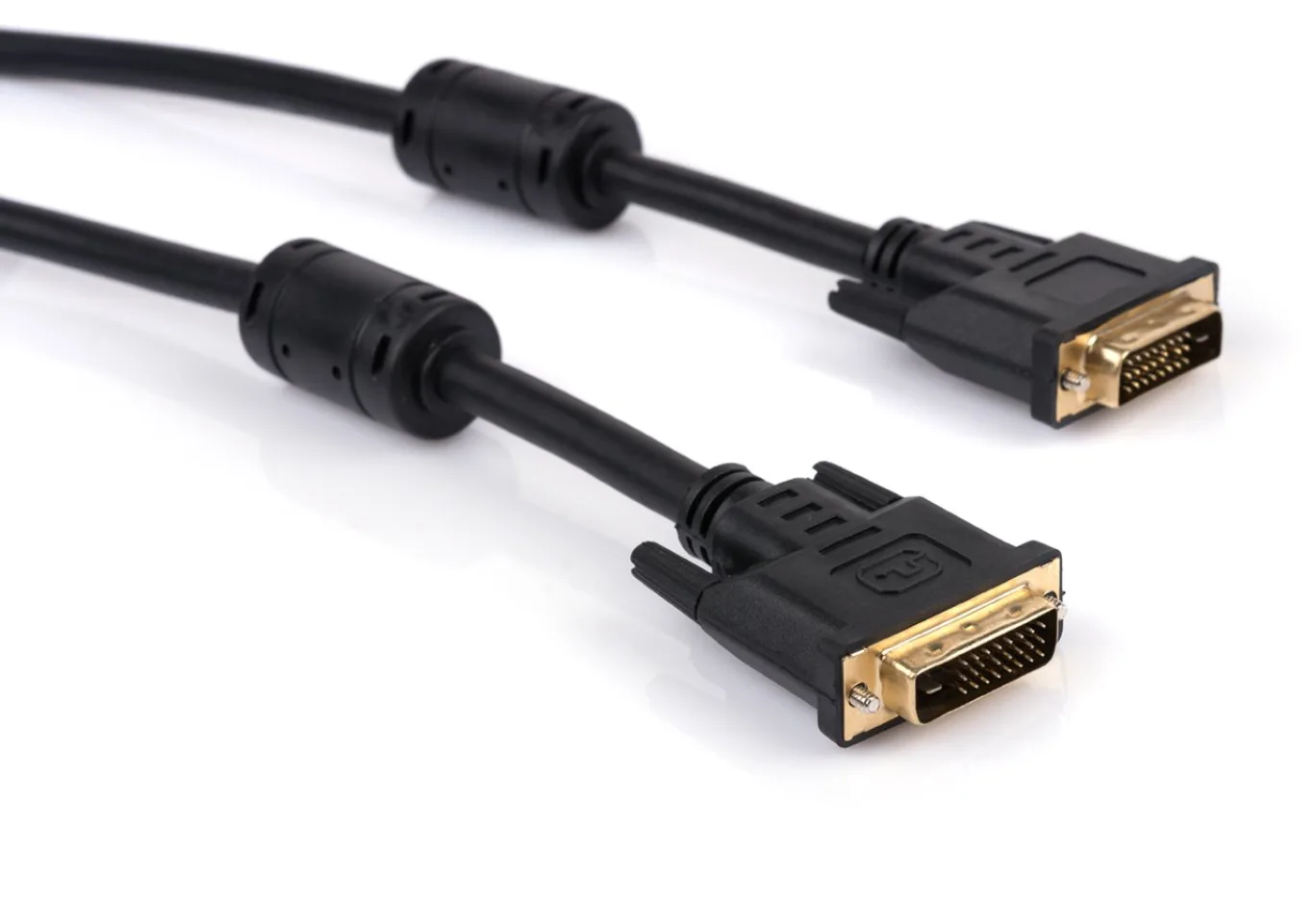 Кабель мультимедійний DVI M to DVI M 1.8m 24+1pin Vinga (DVI01-1.8)