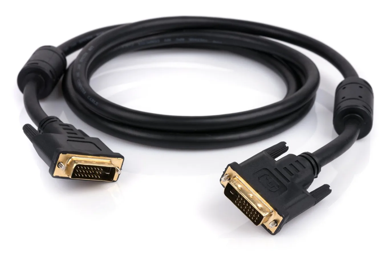 Кабель мультимедійний DVI M to DVI M 1.8m 24+1pin Vinga (DVI01-1.8)