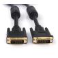 Кабель мультимедійний DVI M to DVI M 1.8m 24+1pin Vinga (DVI01-1.8)