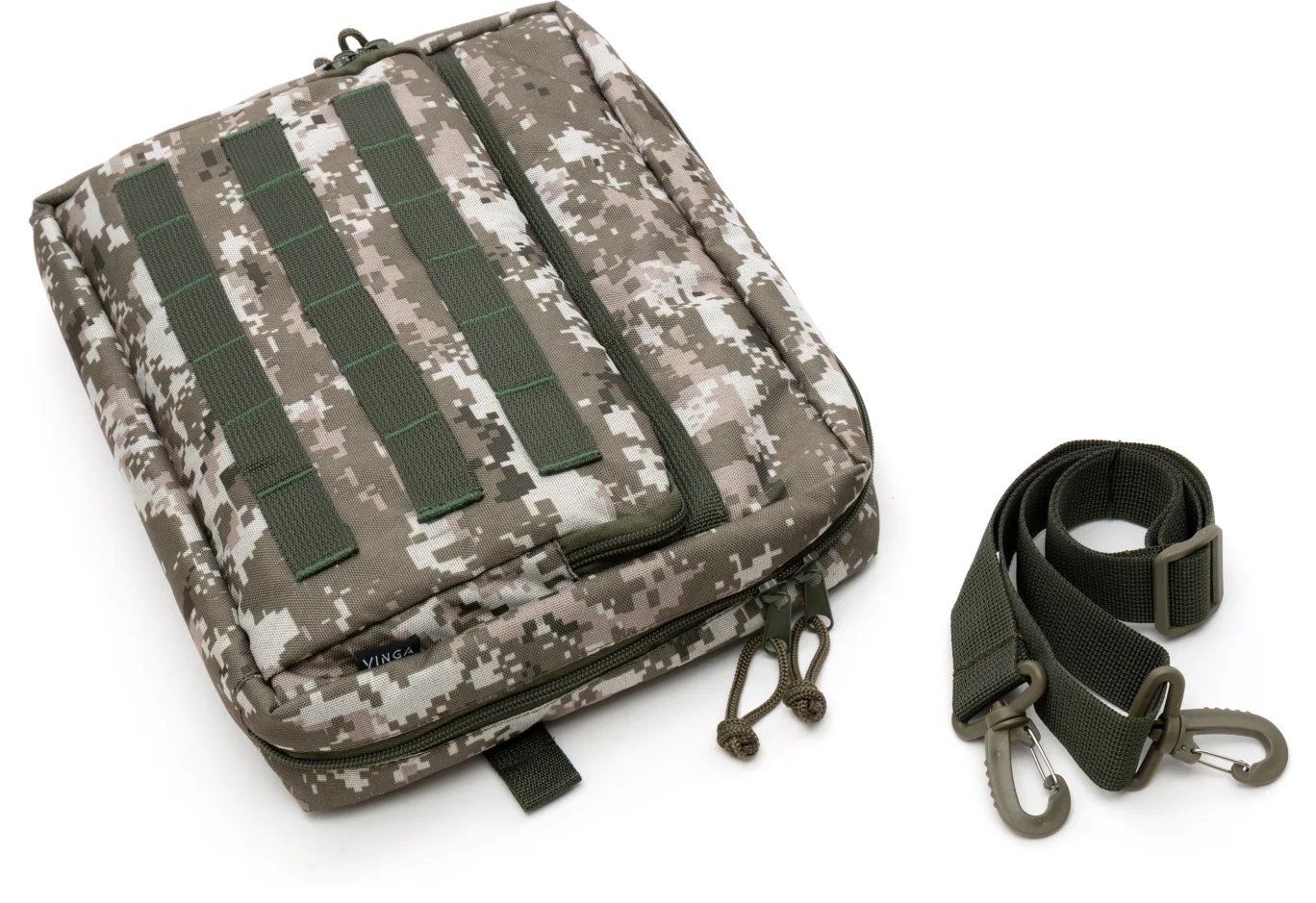Tablet case Vinga Tactical Military universal 12-13" MOLLE, Oxford 600D, pixel (VTB13UTMOP)