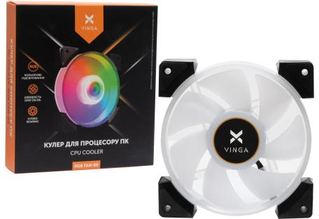 Кулер до корпусу Vinga RGB fan-09