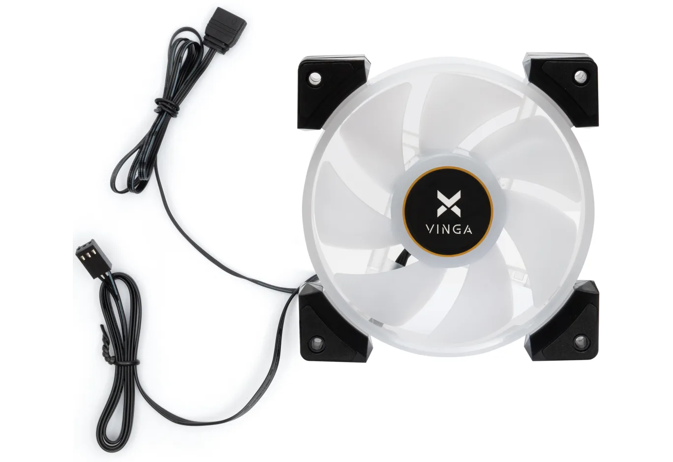 Кулер до корпусу Vinga RGB fan-09