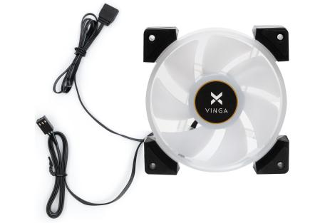 Кулер до корпусу Vinga RGB fan-09