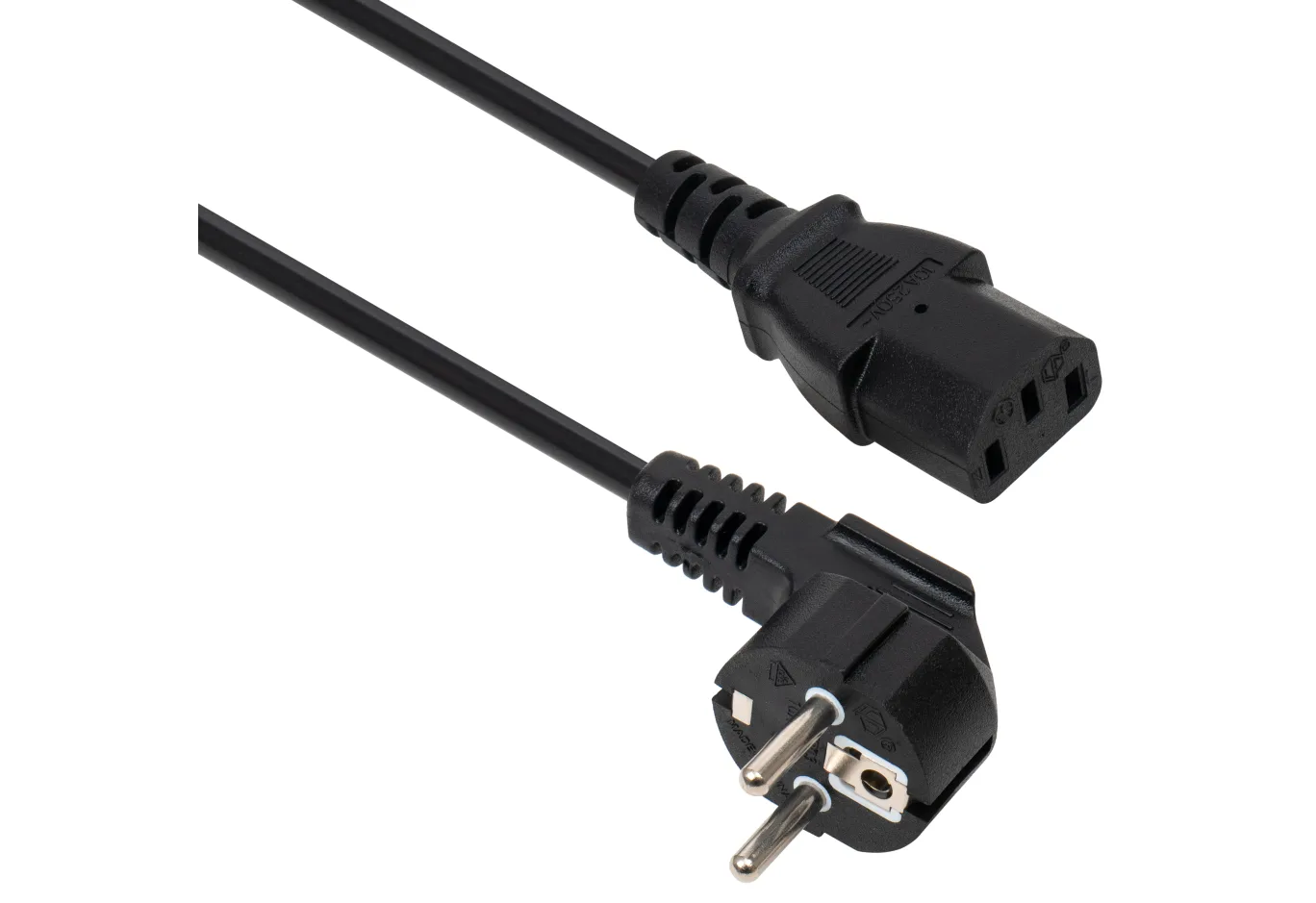 Power cable C13 3.0m 1mm2 Vinga (VCPPC1C133BK)