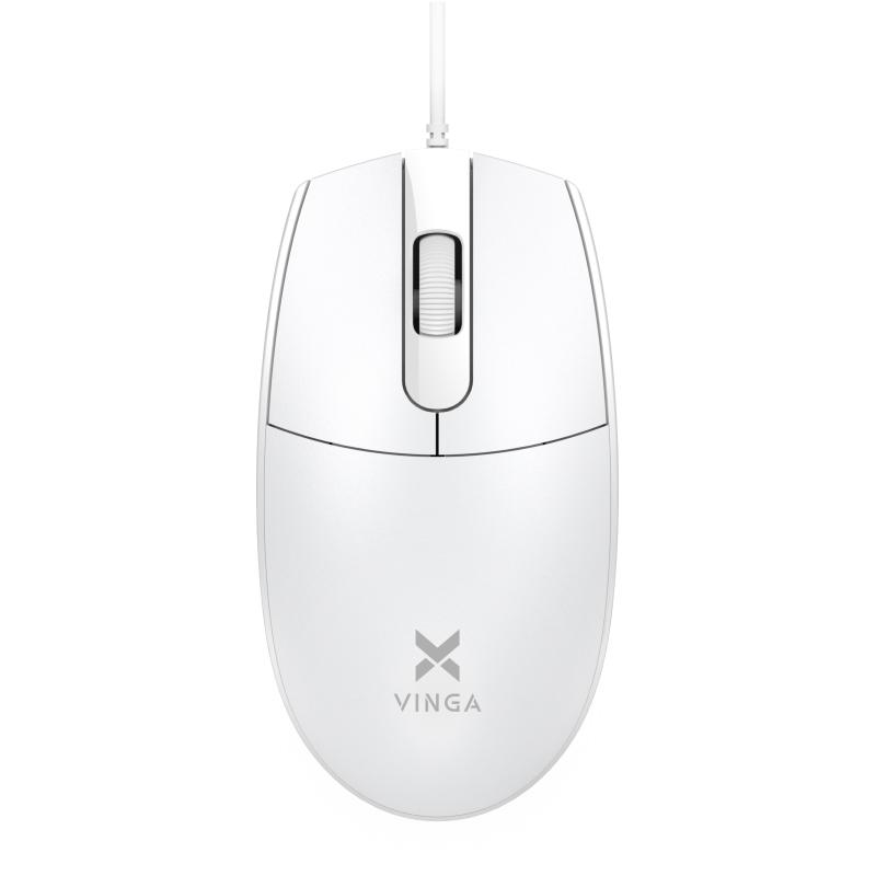 Мишка Vinga MS-110 White