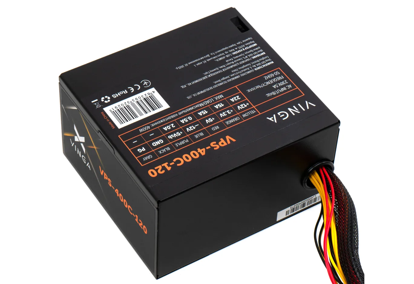 Power supply Vinga 400W ОЕМ (VPS-400С-120)