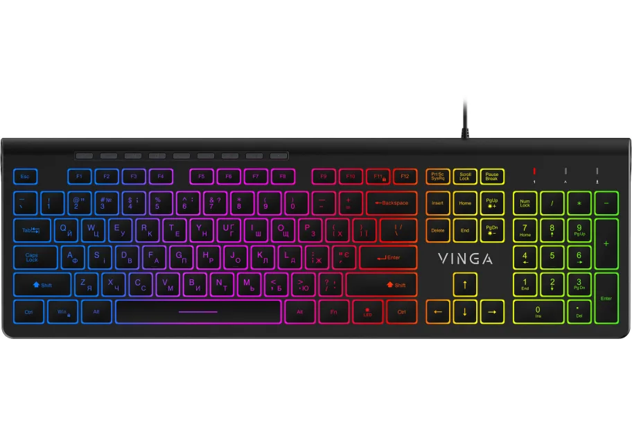 Keyboard Vinga KB-460 Black