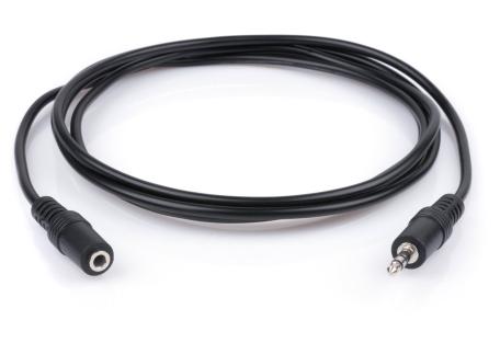 Кабель мультимедійний 3.5mm M to 3.5mm F 1.8m Vinga (3.5STMF01-1.8)