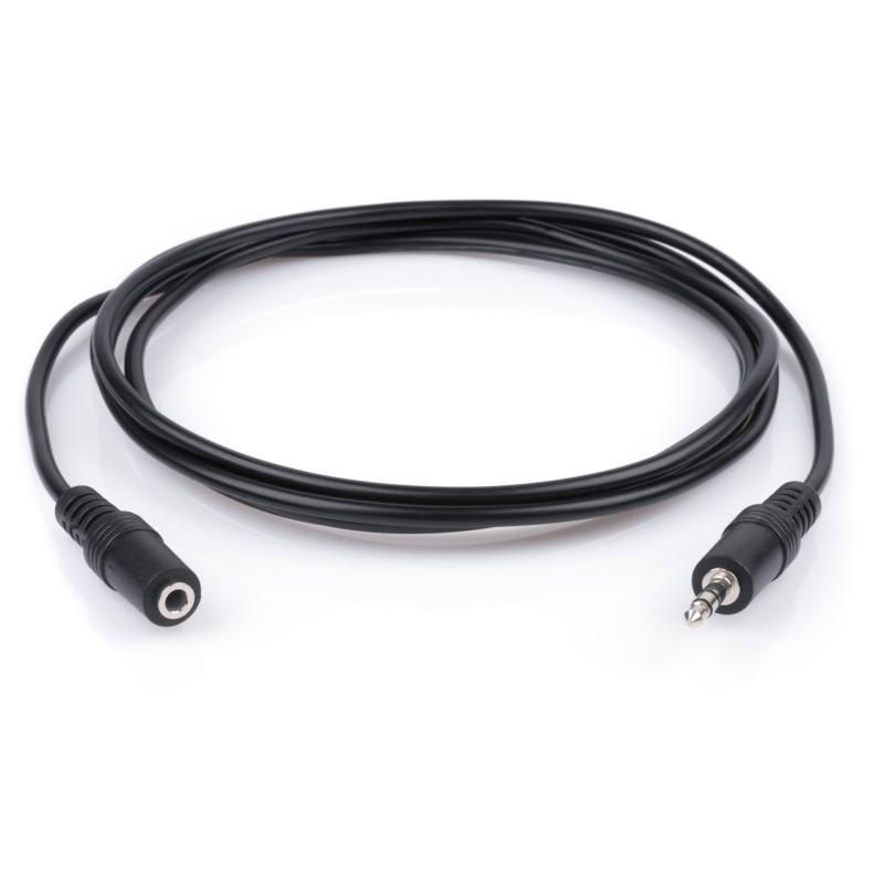 Кабель мультимедійний 3.5mm M to 3.5mm F 1.8m Vinga (3.5STMF01-1.8)