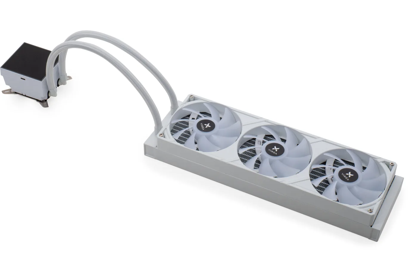 Liquid cooling system Vinga Storm White