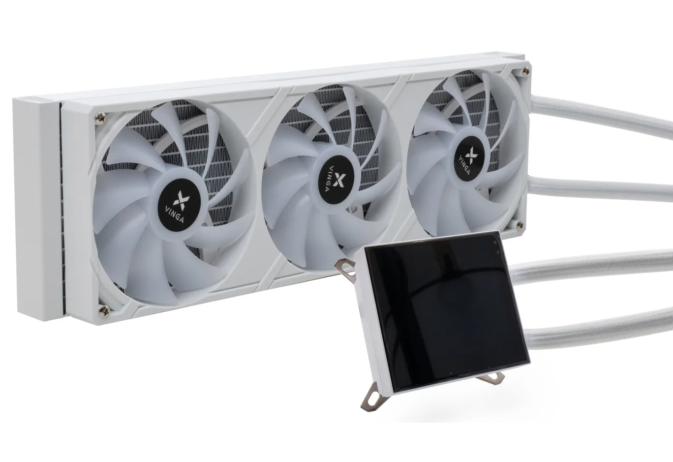 Liquid cooling system Vinga Storm White