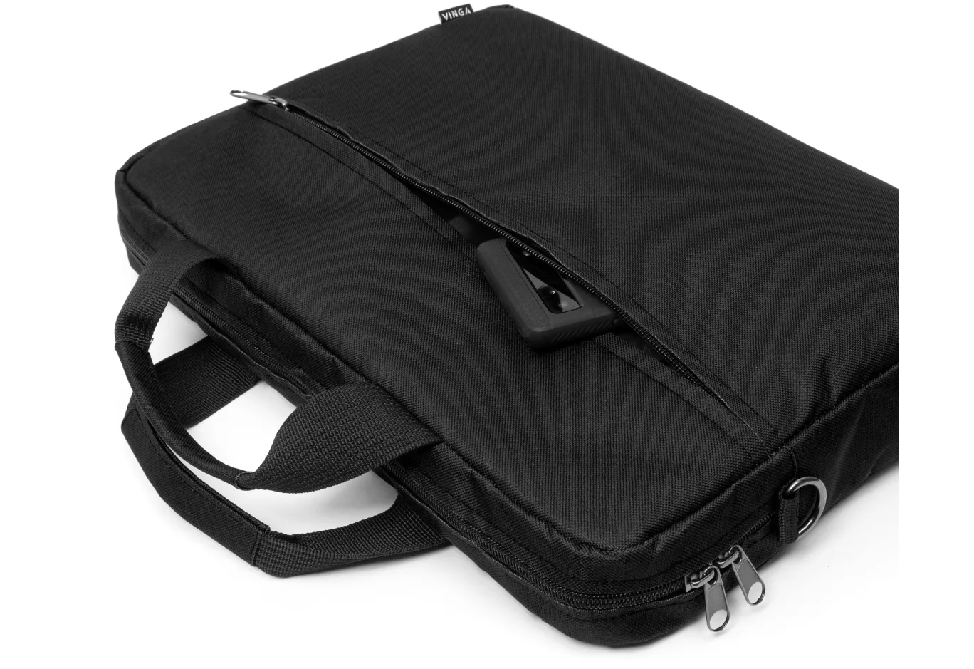 Laptop bag Vinga 14" NB1402 Black, white print (NB1402UWBK)