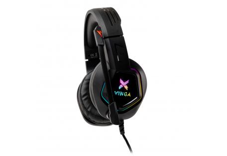 Навушники Vinga HSCU-160 Gaming LED Black (HSCU-160)