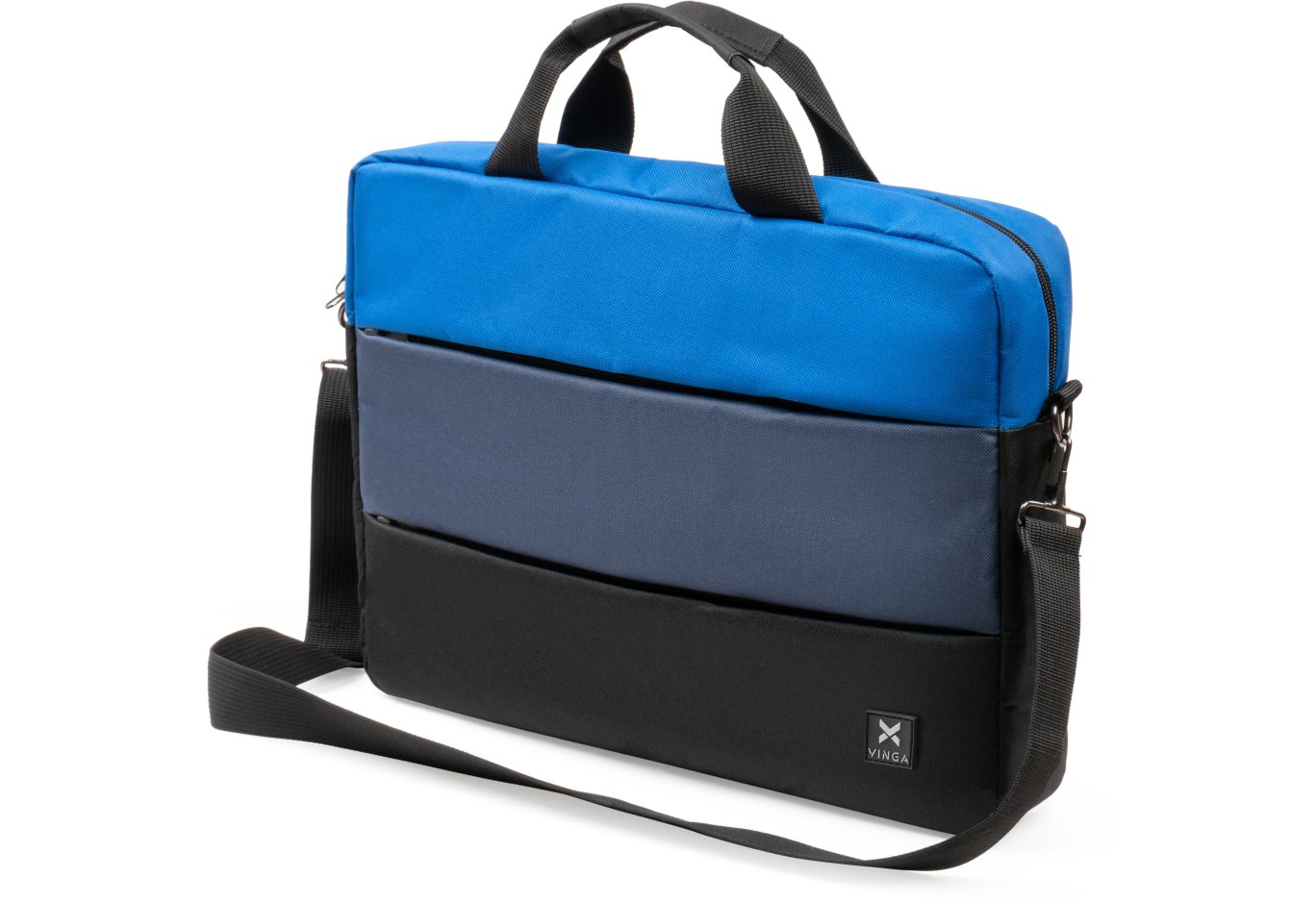 Сумка для ноутбука Vinga 15.6" NB1120 black/blue (NB1120BB)
