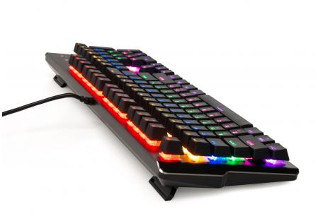 Клавіатура Vinga KBGM160 LED Outemu Blue USB Black (KBGM160 Black)