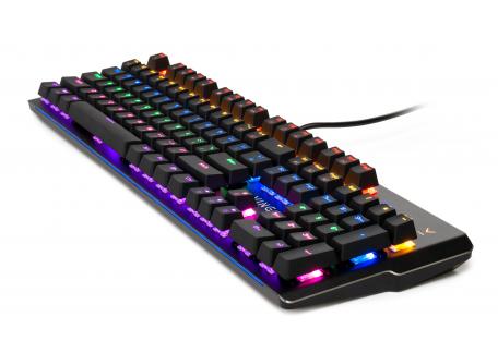 Клавіатура Vinga KBGM160 LED Outemu Blue USB Black (KBGM160 Black)