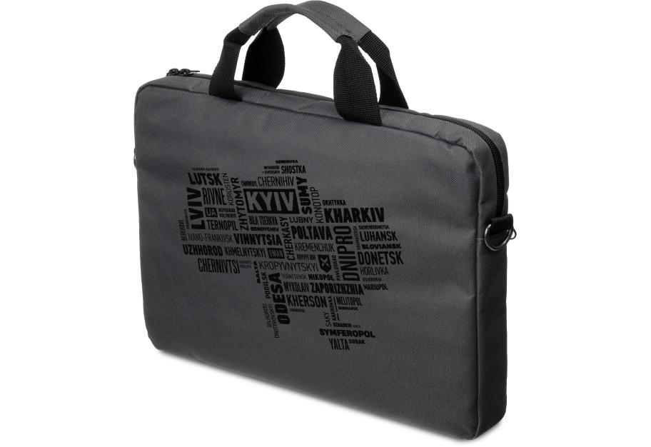 Сумка для ноутбука Vinga 15.6" NB1502 Gray, black print (NB1502UBGY)