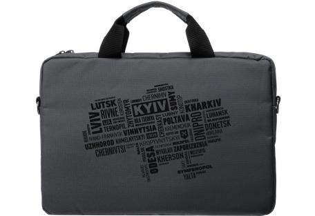 Сумка для ноутбука Vinga 15.6" NB1502 Gray, black print (NB1502UBGY)
