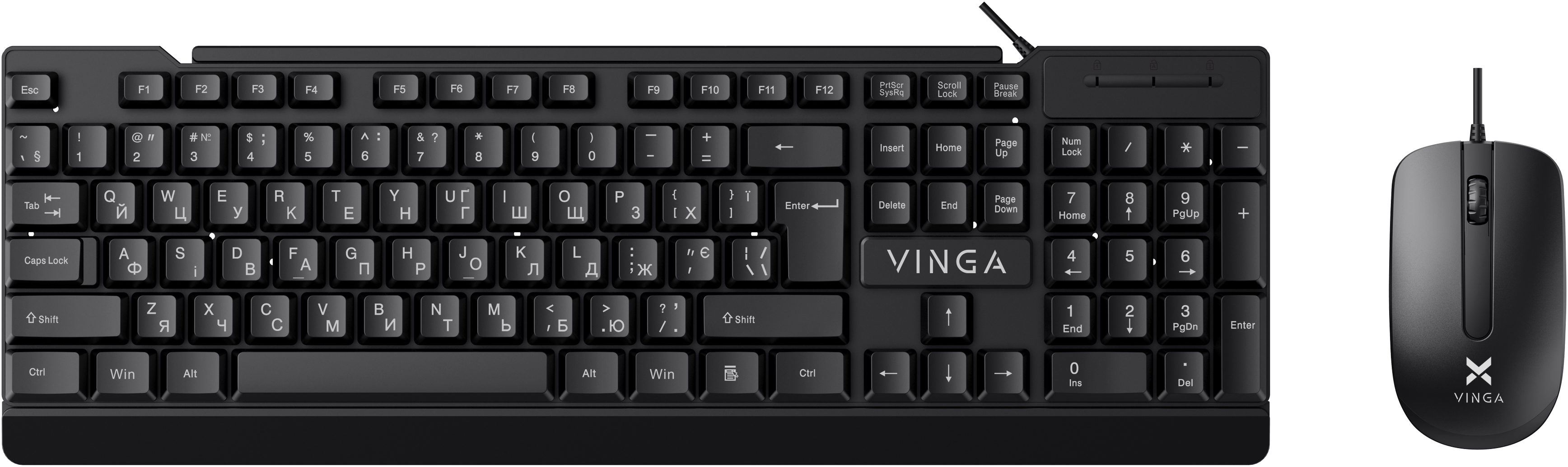 Комплект Vinga KBS-270 Black