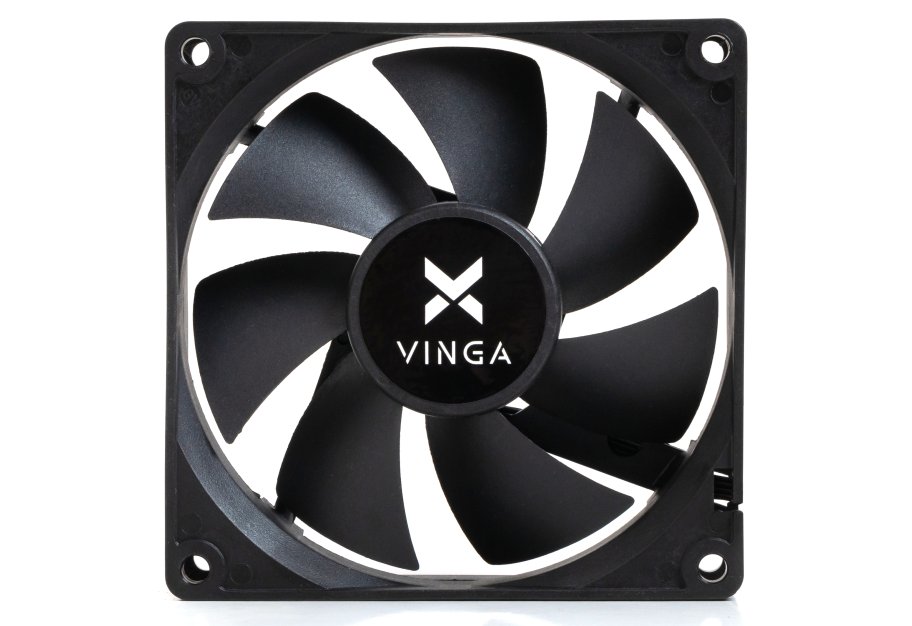 Кулер до корпусу Vinga 9225 PWM 4pin ОЕМ
