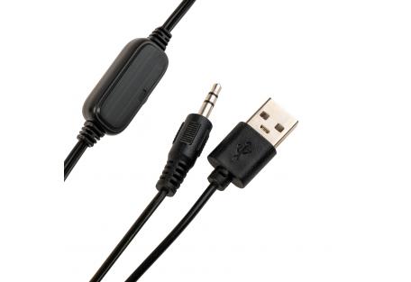 Акустична система Vinga SP-100 LED USB Black