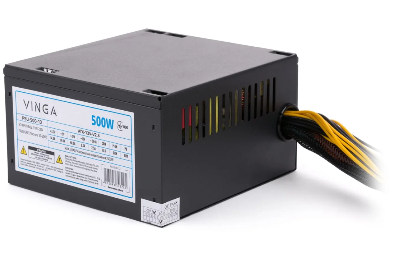Power supply Vinga 500W ОЕМ (PSU-500-12)