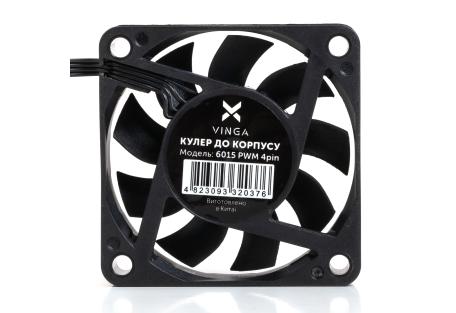 Кулер до корпусу Vinga 6015 PWM 4pin
