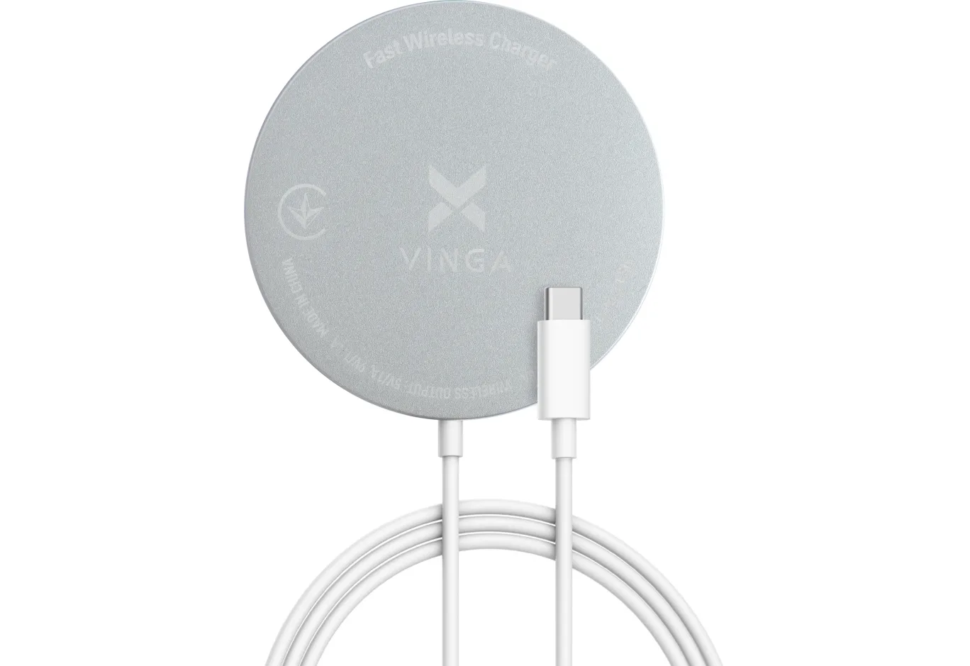 Charger Vinga Magnetic Wireless Charger 10W MagSafe (VCHAMS)
