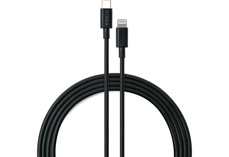 Дата кабель USB-C to Lightning 1.0m 3A 20W PVC Vinga (VCDCCL31)