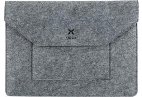 Чохол до ноутбука Vinga 15.6" NSF150 Envelope Gray (NSF150EGY)