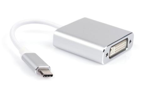 Перехідник Type-C Male to DVI 24+5 F 0.15m Vinga (USBCMDVI-01)